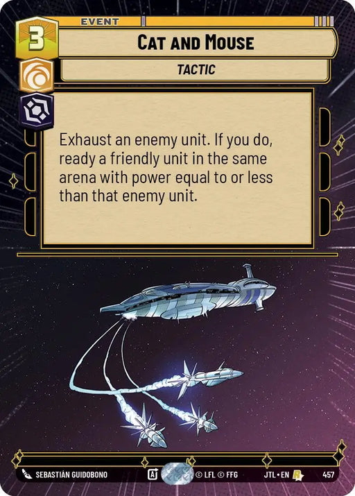 Cat and Mouse (Hyperspace) (457) [Jump to Lightspeed] - Star Wars: Unlimited Single