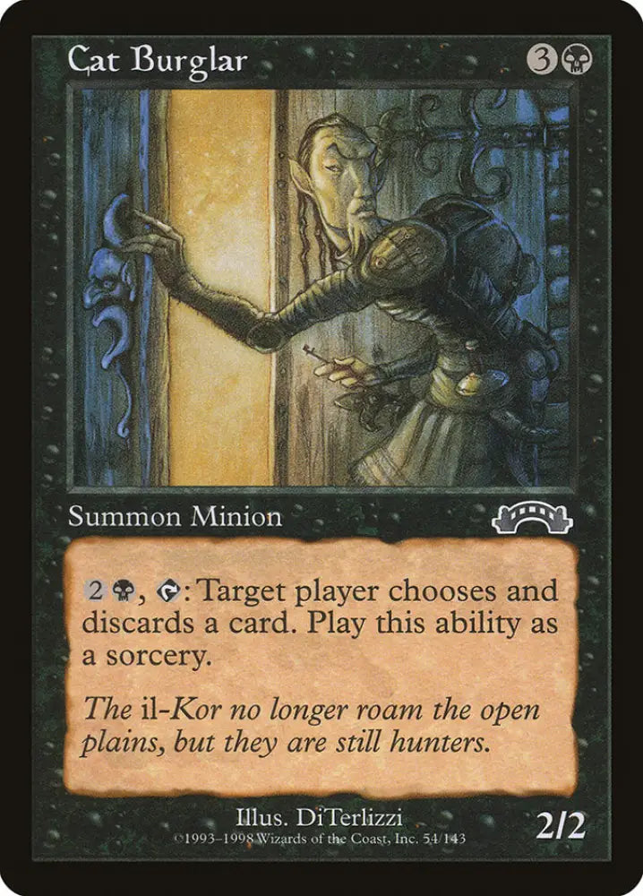 Cat Burglar [Exodus] - MTG Single