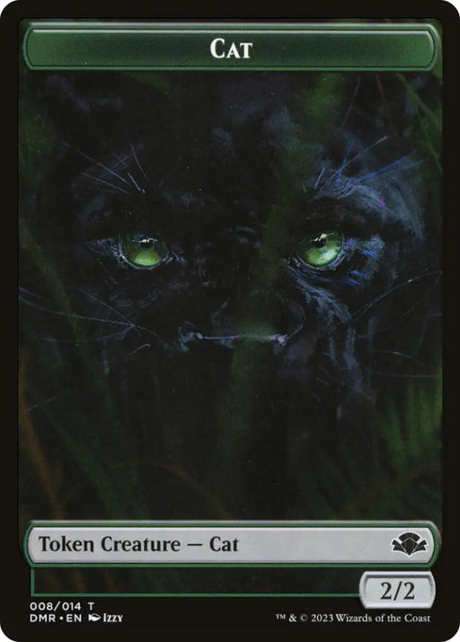 Cat Token (008) [Dominaria Remastered Tokens] - MTG Single