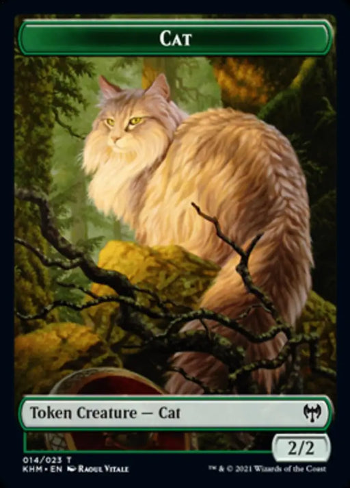 Cat Token [Kaldheim Tokens] - MTG Single