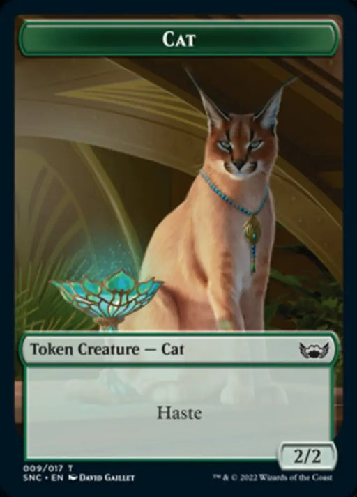 Cat Token [Streets of New Capenna Tokens] - MTG Single