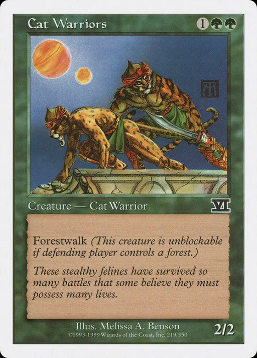 Cat Warriors [Classic Sixth Edition] - MTG Single