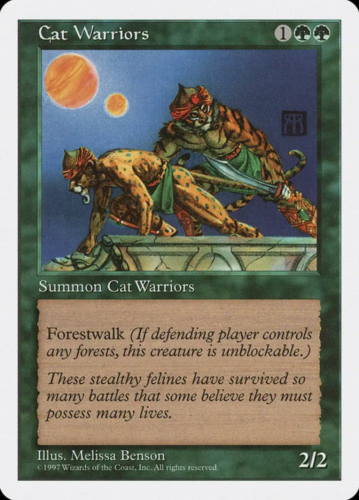 Cat Warriors [Fifth Edition] - MTG Single