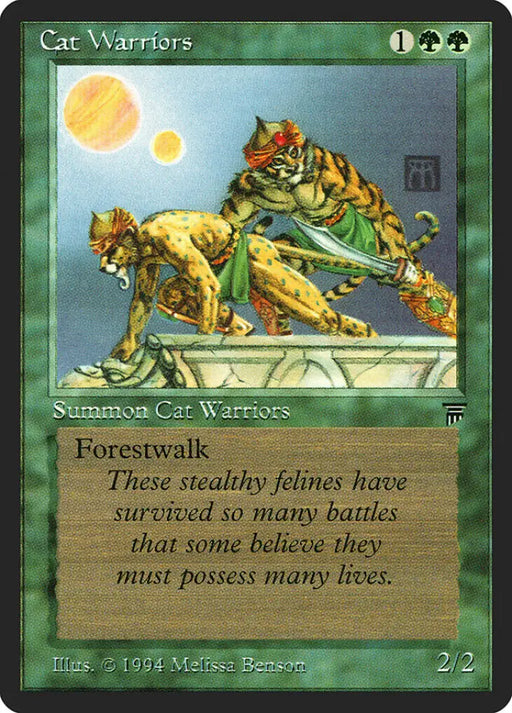 Cat Warriors [Legends] - MTG Single
