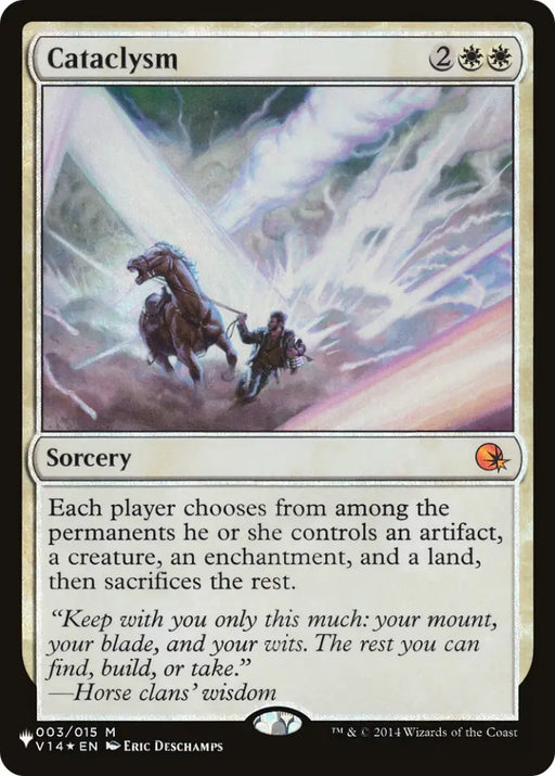Cataclysm [The List] - MTG Single