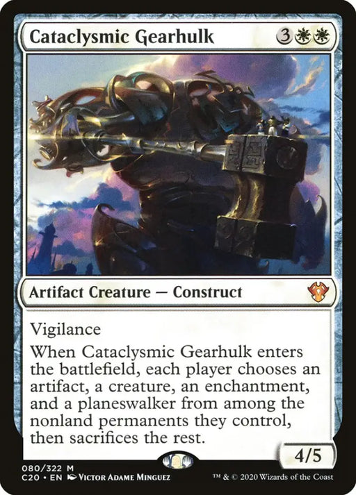Cataclysmic Gearhulk [Commander 2020] - MTG Single