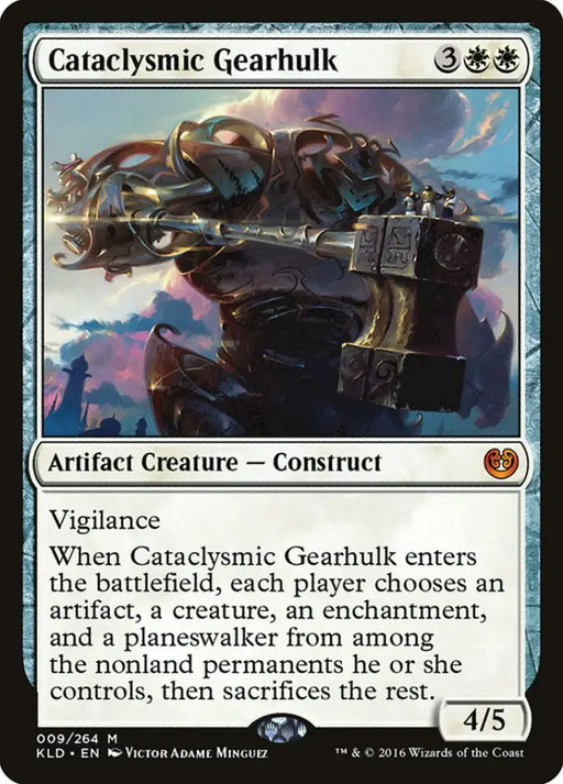 Cataclysmic Gearhulk [Kaladesh] - MTG Single