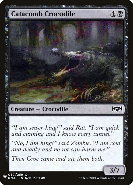 Catacomb Crocodile [Mystery Booster] - MTG Single