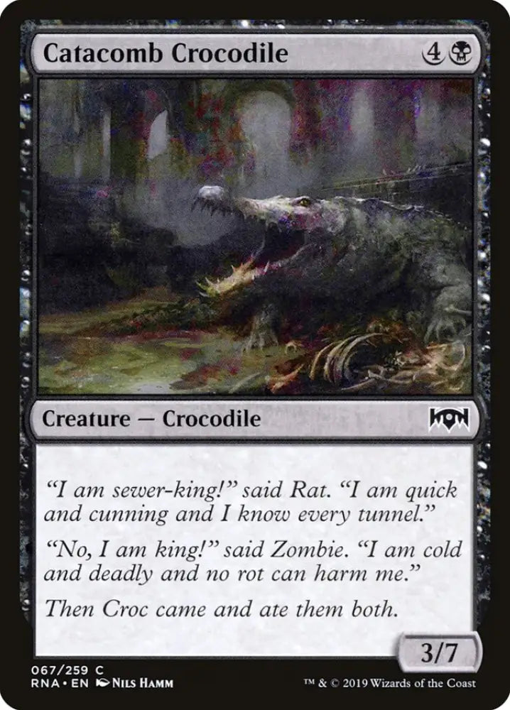 Catacomb Crocodile [Ravnica Allegiance] - MTG Single