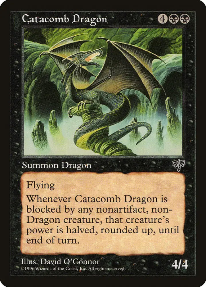 Catacomb Dragon [Mirage] - MTG Single
