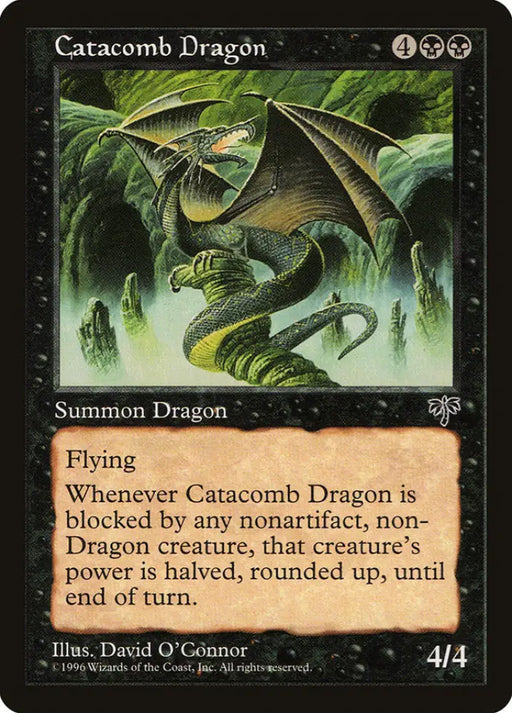 Catacomb Dragon [Mirage] - MTG Single
