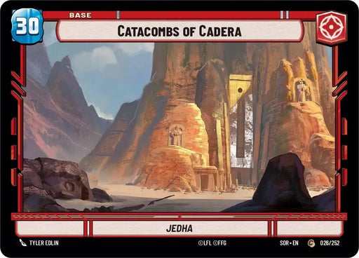 Catacombs of Cadera // Shield (26 // T02) [Spark of Rebellion] - Star Wars: Unlimited Single