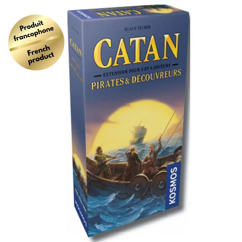 Catan Pirates & Découvreurs Extension pour 5 à 6 joueurs (FR) - Board Games