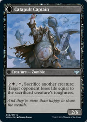 Catapult Fodder // Catapult Captain [Innistrad: Crimson Vow] - MTG Single