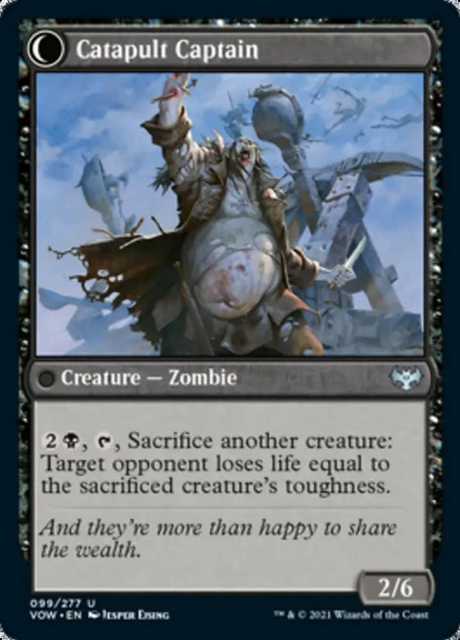 Catapult Fodder // Catapult Captain [Innistrad: Crimson Vow] - MTG Single