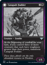 Catapult Fodder // Catapult Captain [Innistrad: Double Feature] - MTG Single