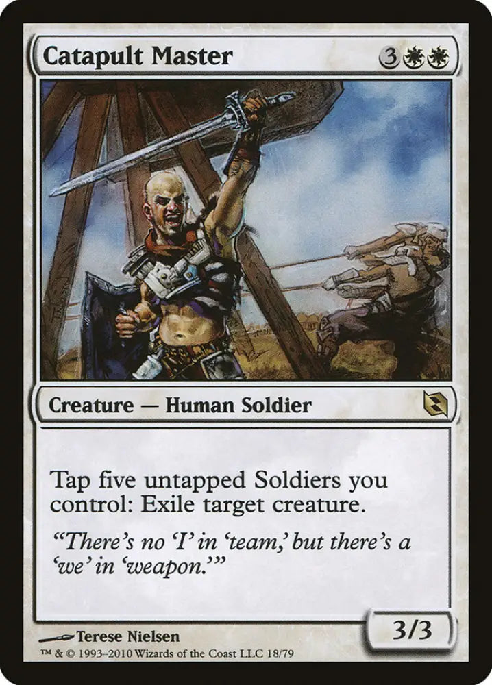 Catapult Master [Duel Decks: Elspeth vs. Tezzeret] - MTG Single