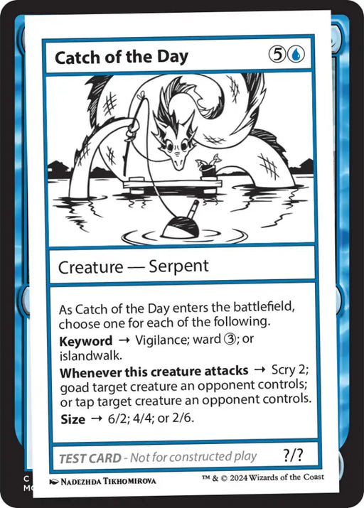 Catch of the Day [Mystery Booster 2 Playtest Cards] - MTG Single