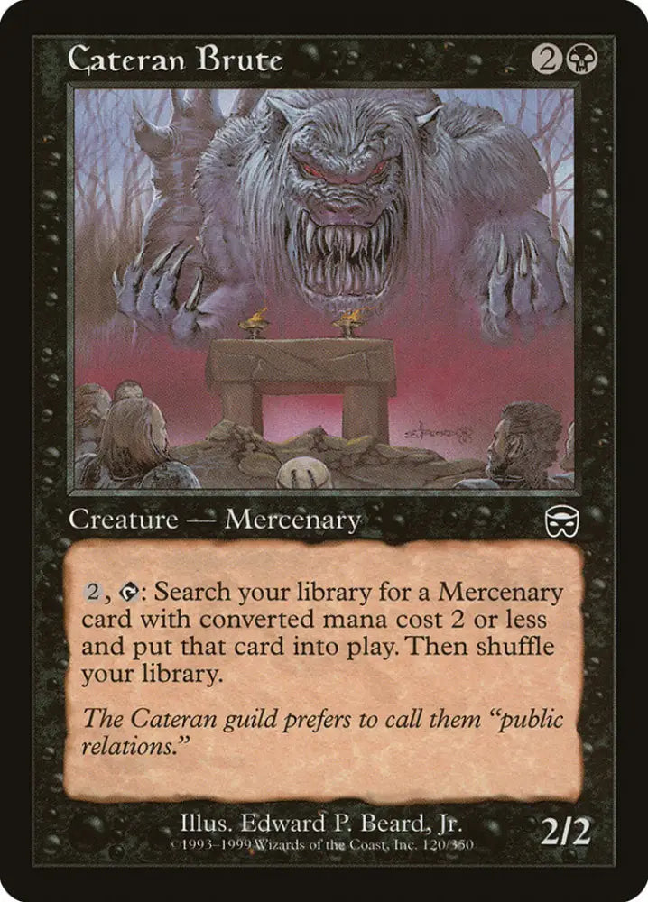 Cateran Brute [Mercadian Masques] - MTG Single