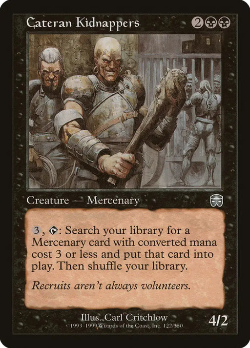 Cateran Kidnappers [Mercadian Masques] - MTG Single