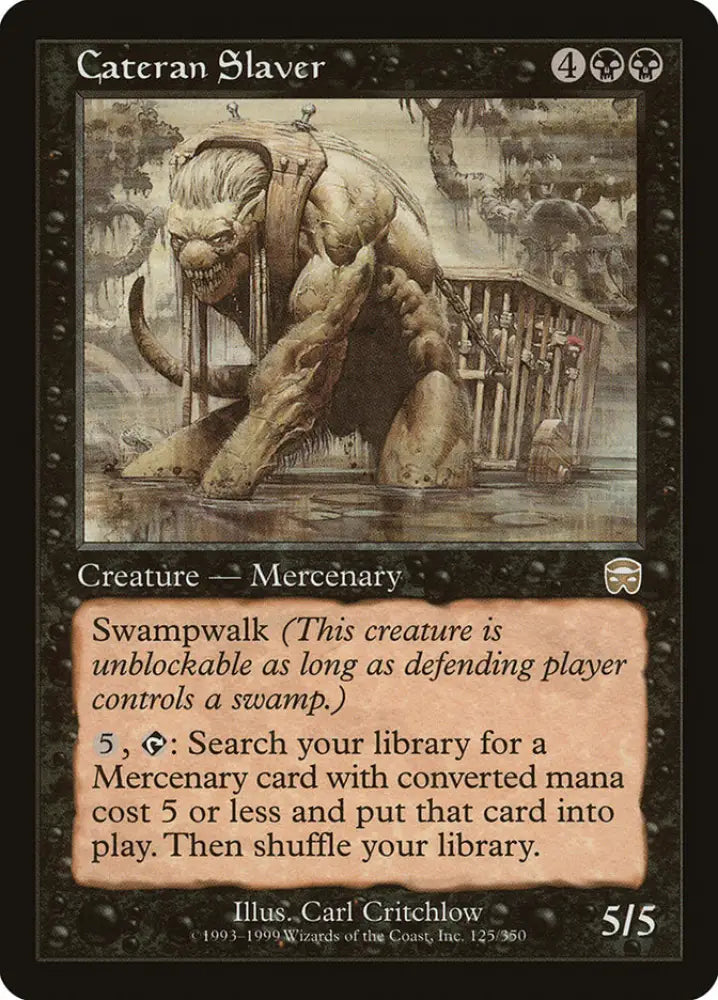 Cateran Slaver [Mercadian Masques] - MTG Single