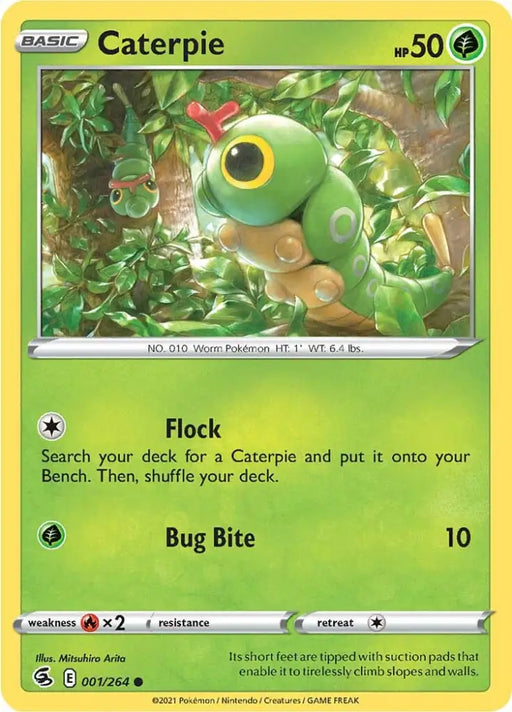 Caterpie (001/264) [Sword & Shield: Fusion Strike] - Pokemon Single