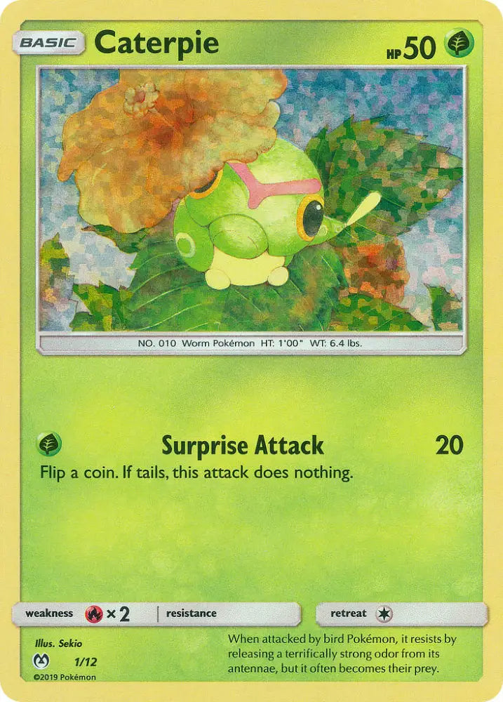 Caterpie (1/12) [McDonald’s Promos: 2019 Collection] - Pokemon Single