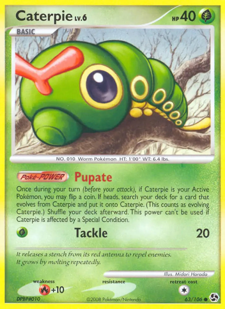 Caterpie (63/106) [Diamond & Pearl: Great Encounters] - Pokemon Single