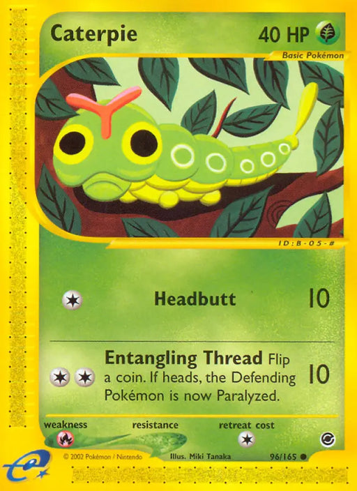 Caterpie (96/165) [Expedition: Base Set] - Pokemon Single