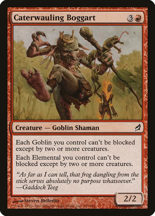 Caterwauling Boggart [Lorwyn] - MTG Single
