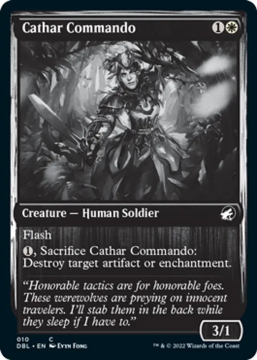 Cathar Commando [Innistrad: Double Feature] - MTG Single