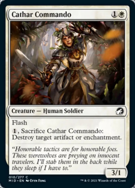 Cathar Commando [Innistrad: Midnight Hunt] - MTG Single