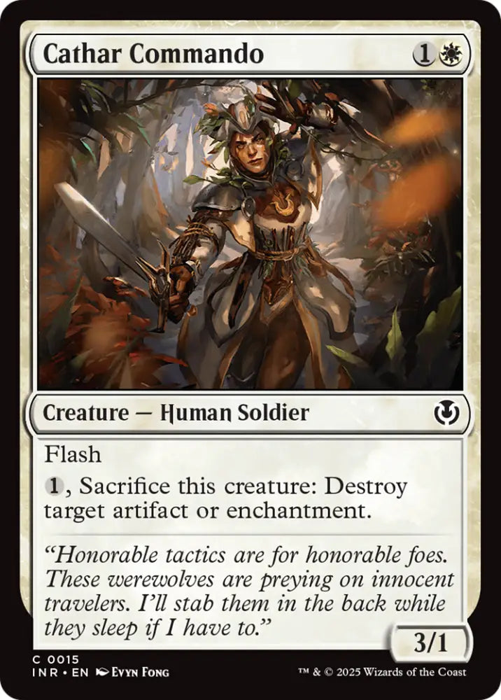 Cathar Commando [Innistrad Remastered] - MTG Single