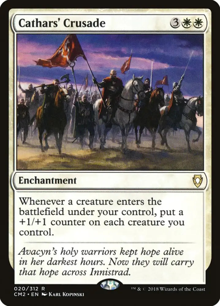 Cathars’ Crusade [Commander Anthology Volume II] - MTG Single