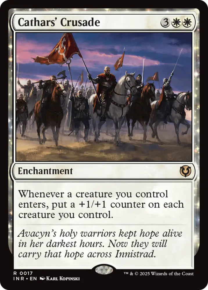 Cathars’ Crusade [Innistrad Remastered] - MTG Single