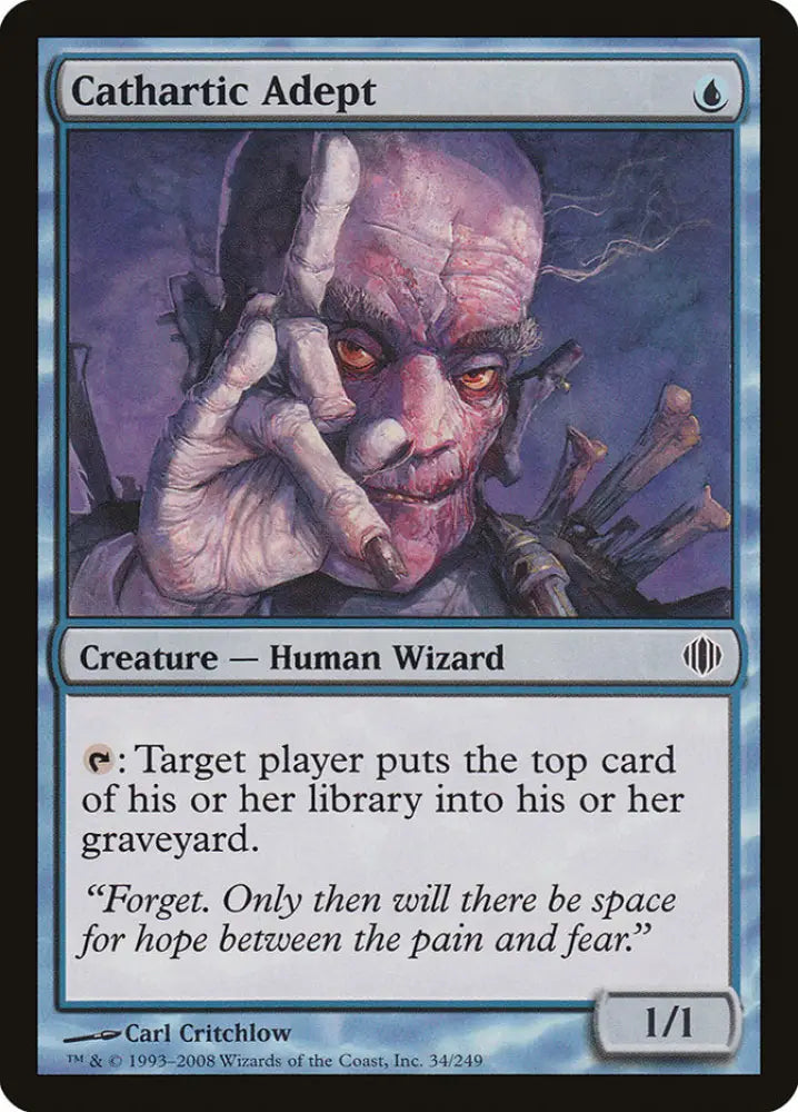 Cathartic Adept [Shards of Alara] - MTG Single