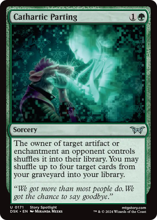 Cathartic Parting [Duskmourn: House of Horror] - MTG Single