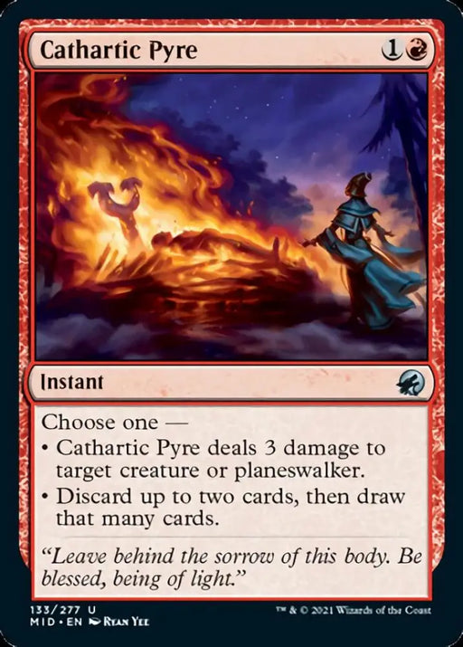 Cathartic Pyre [Innistrad: Midnight Hunt] - MTG Single