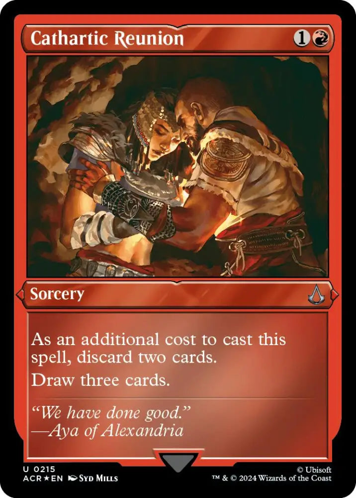 Cathartic Reunion (Foil Etched) [Assassin’s Creed] - MTG Single