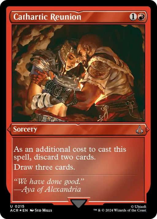Cathartic Reunion (Foil Etched) [Assassin’s Creed] - MTG Single