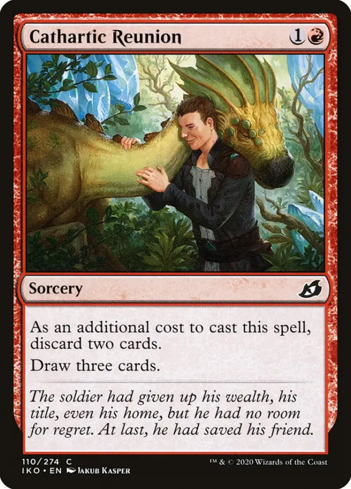 Cathartic Reunion [Ikoria: Lair of Behemoths] - MTG Single