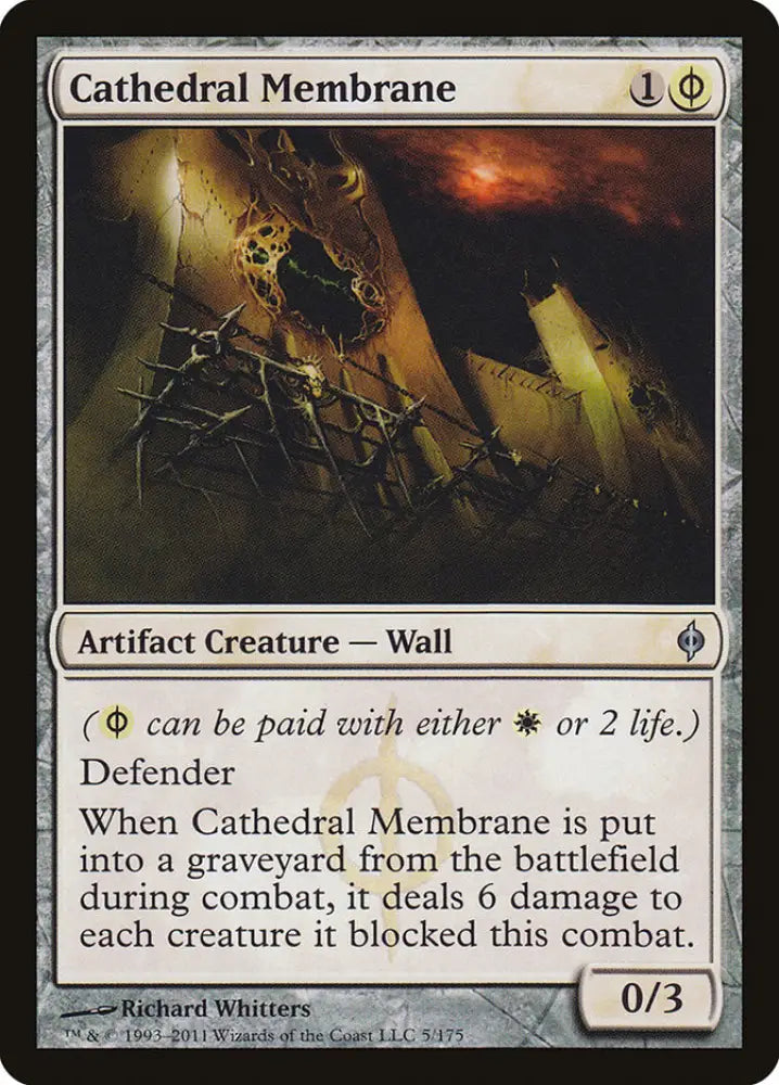 Cathedral Membrane [New Phyrexia] - MTG Single