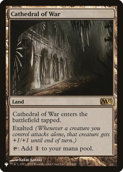 Cathedral of War [The List] - MTG Single