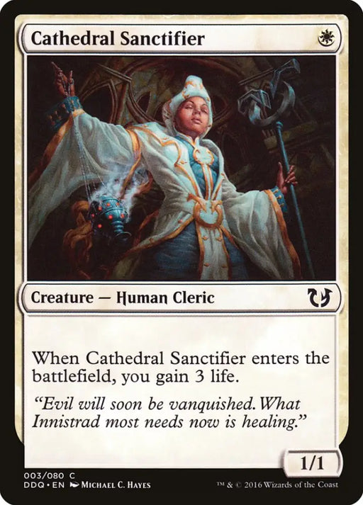 Cathedral Sanctifier [Duel Decks: Blessed vs. Cursed] - MTG Single