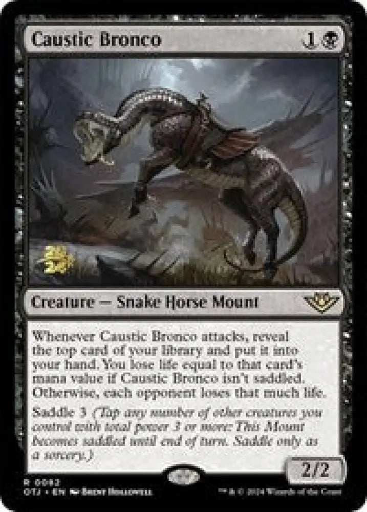 Caustic Bronco (82) [Prerelease Cards]