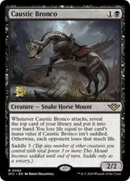 Caustic Bronco (82) [Prerelease Cards]
