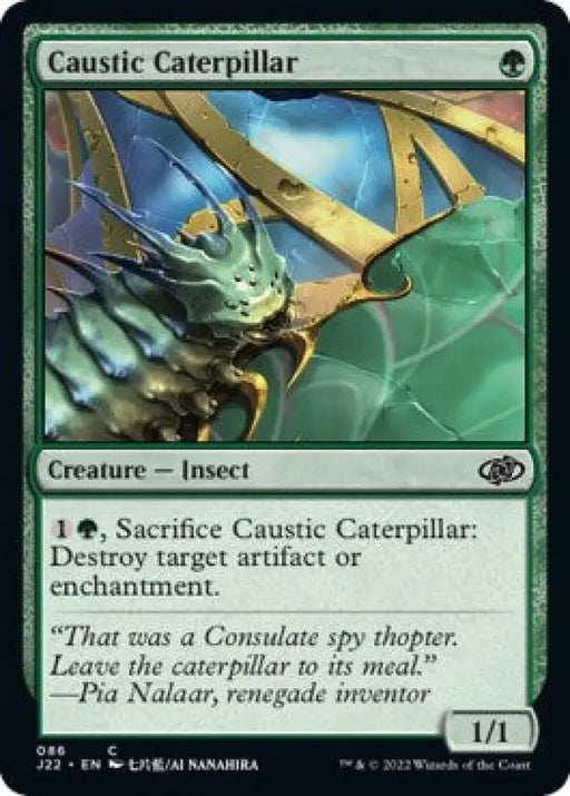 Caustic Caterpillar [Jumpstart 2022] - MTG Single