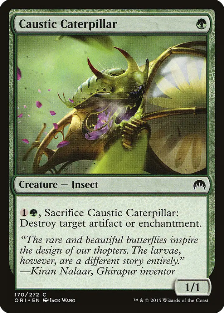 Caustic Caterpillar [Magic Origins] - MTG Single