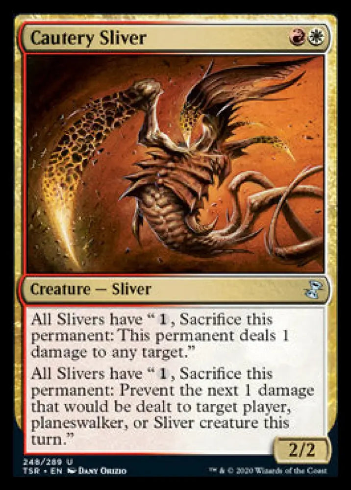 Cautery Sliver [Time Spiral Remastered] - MTG Single