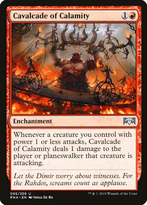 Cavalcade of Calamity [Ravnica Allegiance] - MTG Single